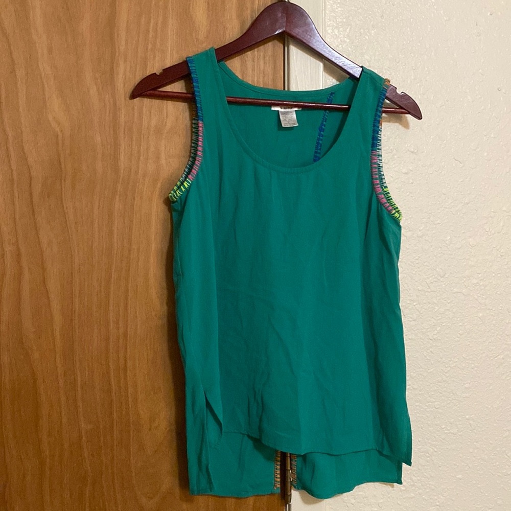 Green shirt